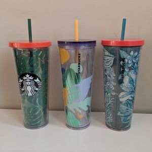 Starbucks Trio of Tumblers